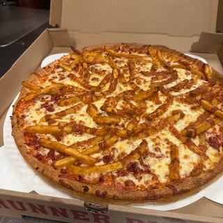 Linguica & Fries Pizza