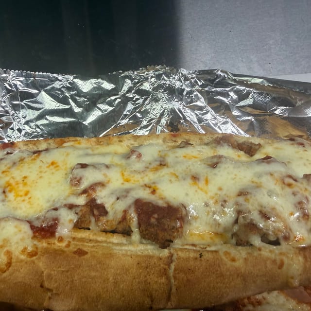Veal Parmesan Sub.