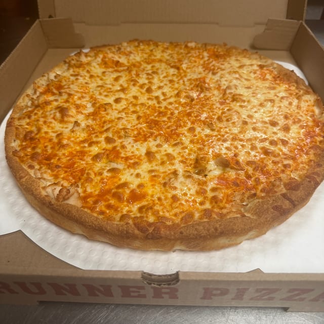 Buffalo Chicken Pizza.