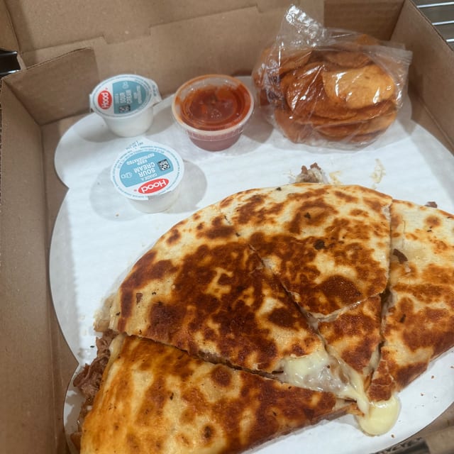 Chicken Quesadilla.