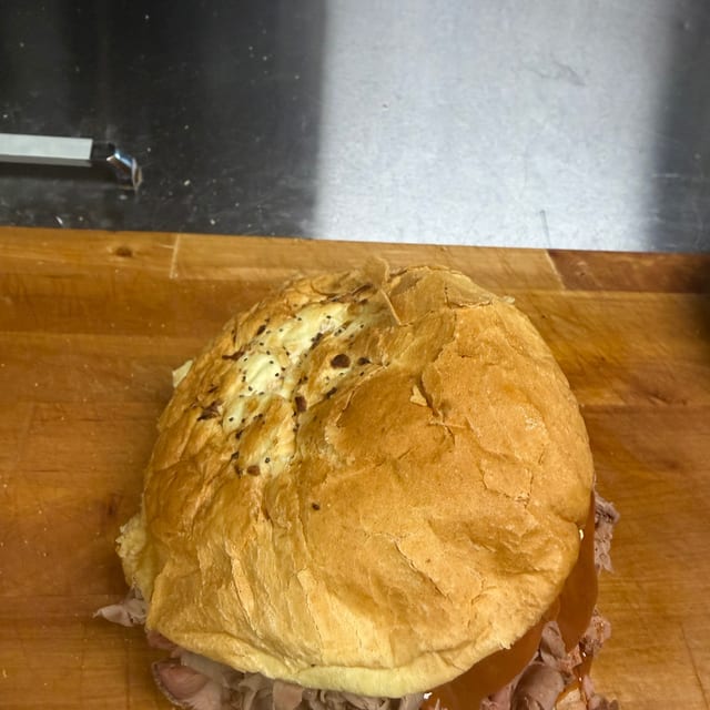 Super Beef Sandwich.