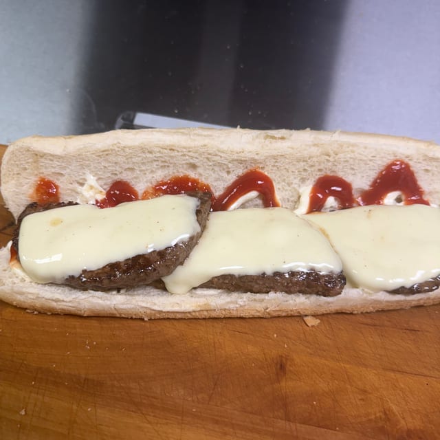 Cheeseburger Sub.