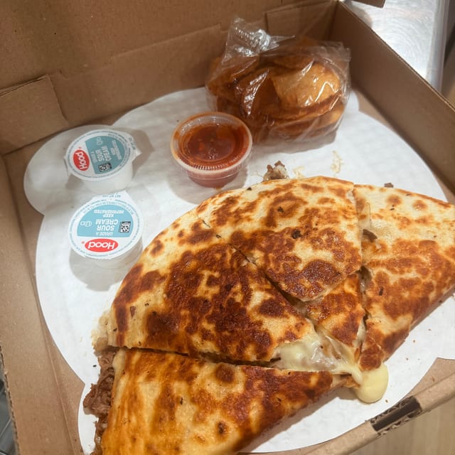 Chicken Bacon Quesadilla.