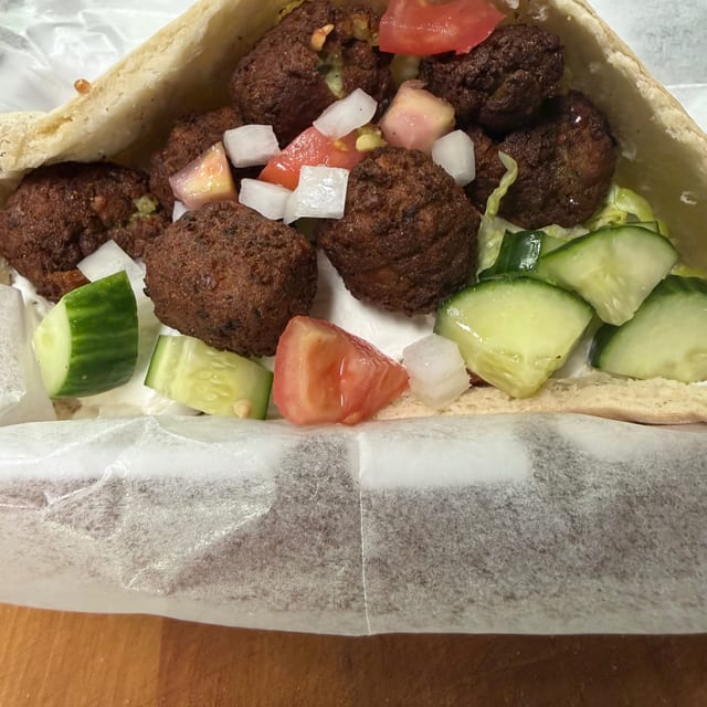 Falafel Wrap.