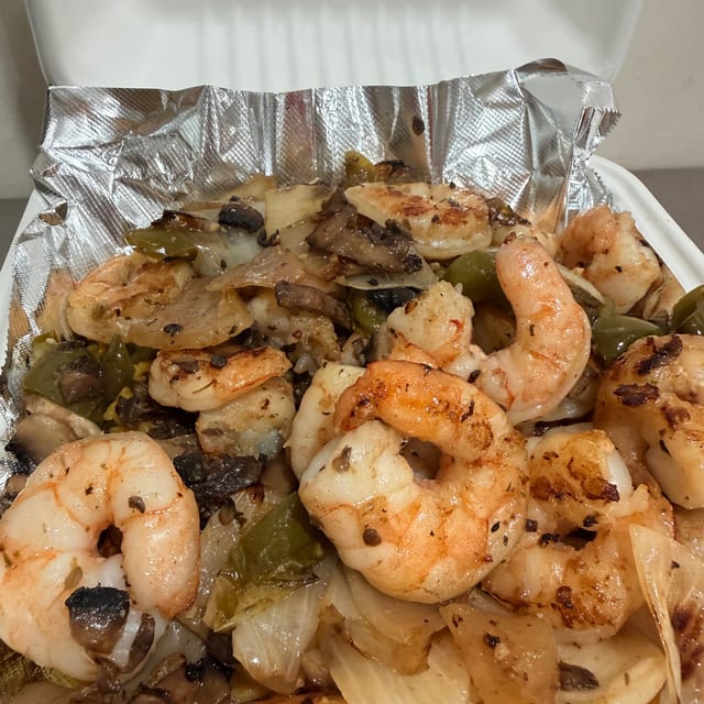 Shrimp Kebab.