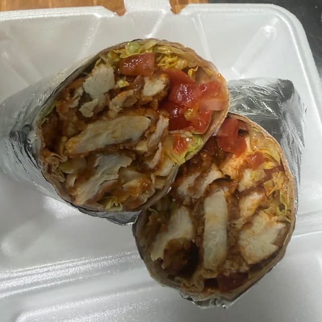 Buffalo Chicken Wrap.