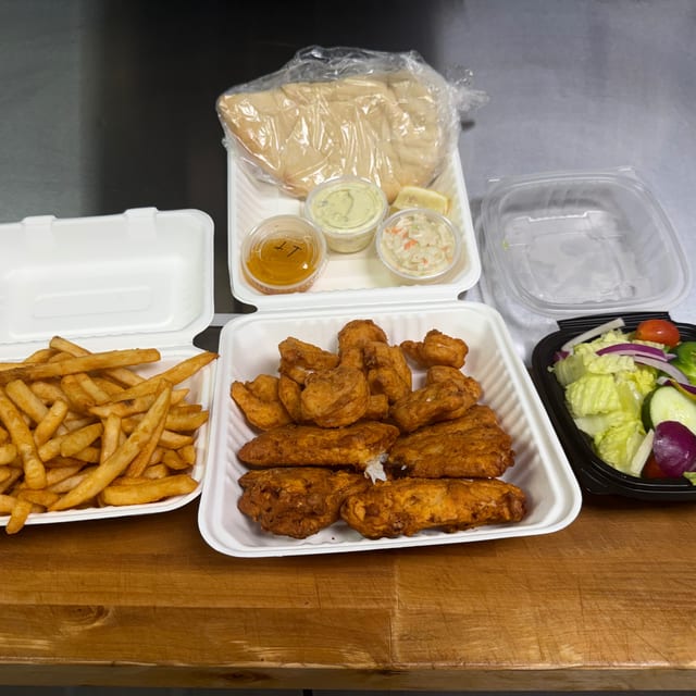 Fish & Shrimp Combo.