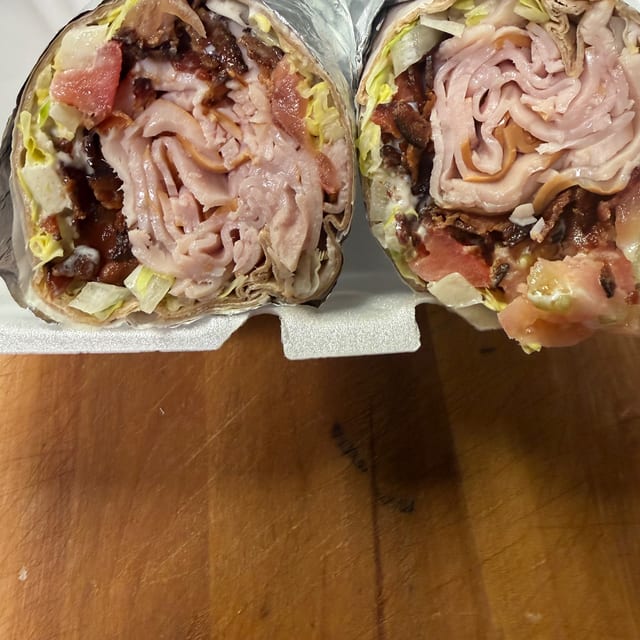 Turkey Club Wrap.